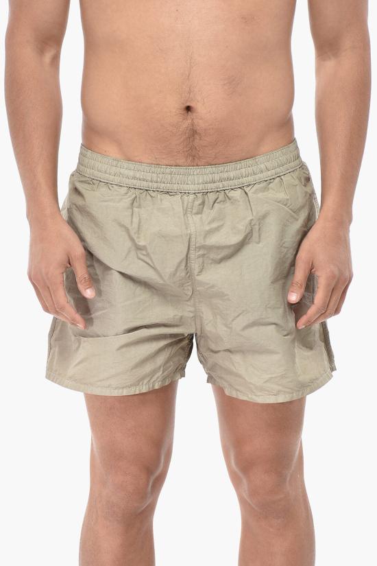  오프화이트 스윔팬츠 OMFD011F23FAB0016161 Beige