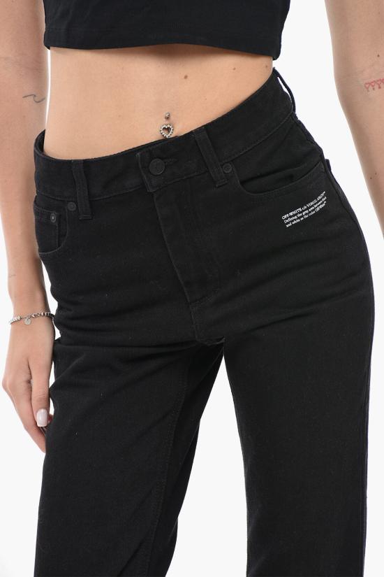 오프화이트 데님 팬츠 OWYA019R21DEN0011000 Black - OFF WHITE