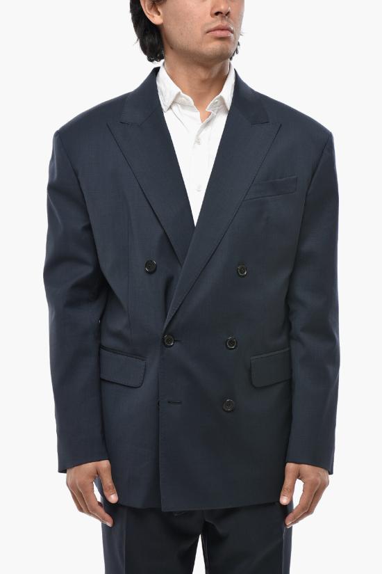  디스퀘어드2 수트 세트 S74FT0467 S76425 524 Blue - DSQUARED2