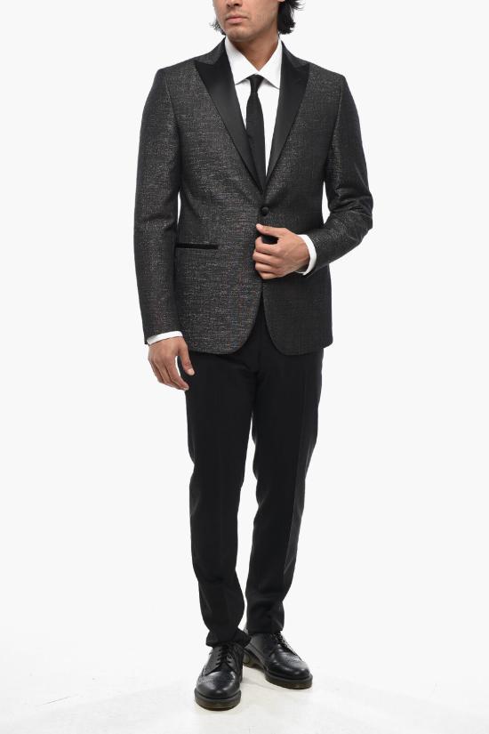  꼬르넬리아니 수트 자켓 936T20 9397104 013 Black - CORNELIANI