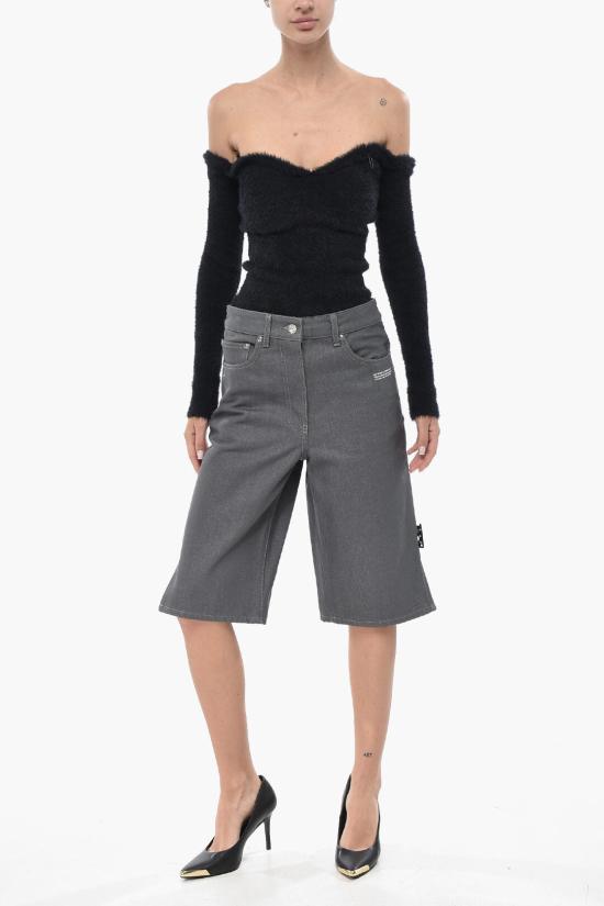  오프화이트 숏팬츠 OWYC005F21DEN0040500 Gray - OFF WHITE