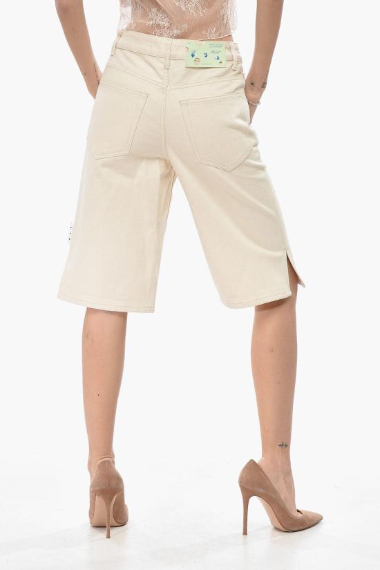  오프화이트 숏팬츠 OWYC005F21DEN0030100 Beige - OFF WHITE