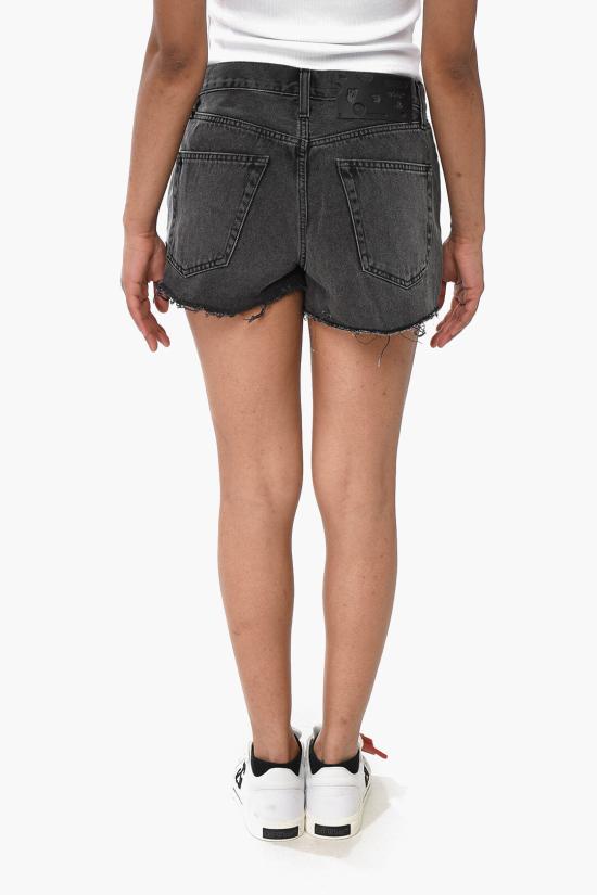  오프화이트 데님 숏팬츠 OWYC002R21DEN0020700 Gray - OFF WHITE
