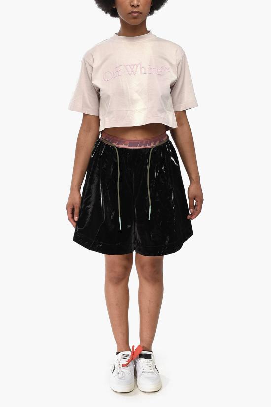  오프화이트 숏팬츠 OWVH019F21FAB0021000 Black - OFF WHITE