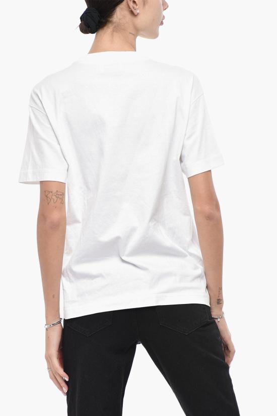  오프화이트 반팔 티셔츠 OWAA089F23JER0140110 White - OFF WHITE
