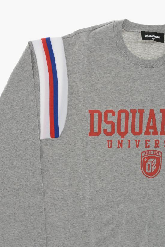  [키즈] 디스퀘어드2 티셔츠 DQ2475 D001E DQ911 Gray - DSQUARED2
