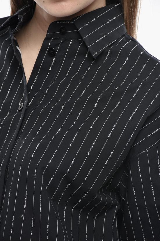  디 아티코 셔츠 248WCH14 C078 414 Black - THE ATTICO