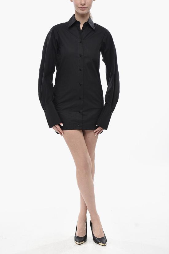  디 아티코 숏 원피스 247WCA318 C052 100 Black
