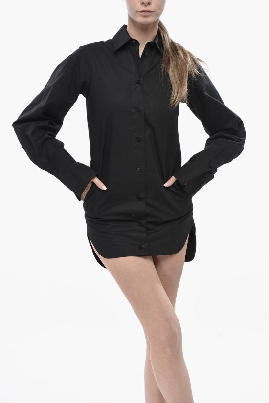  디 아티코 숏 원피스 247WCA318 C052 100 Black - THE ATTICO