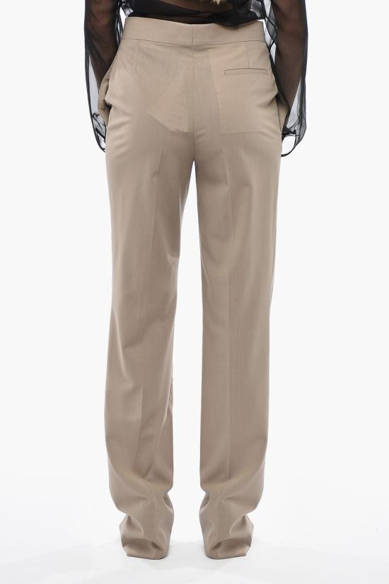  살바토레 페라가모 스트레이트 팬츠 13F923 P 775854 DARK SAND Beige - SALVATORE FERRAGAMO
