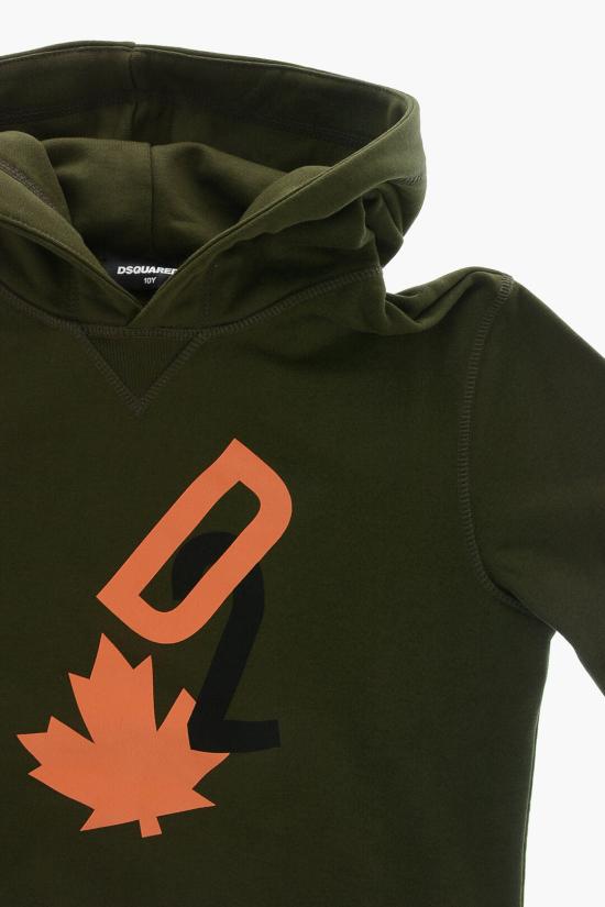  [키즈] 디스퀘어드2 티셔츠 DQ2465 D0094 DQ558 Military Green - DSQUARED2