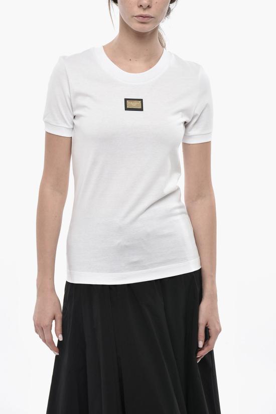  돌체앤가바나 반팔 티셔츠 F8N08TFU7EQW0800 White