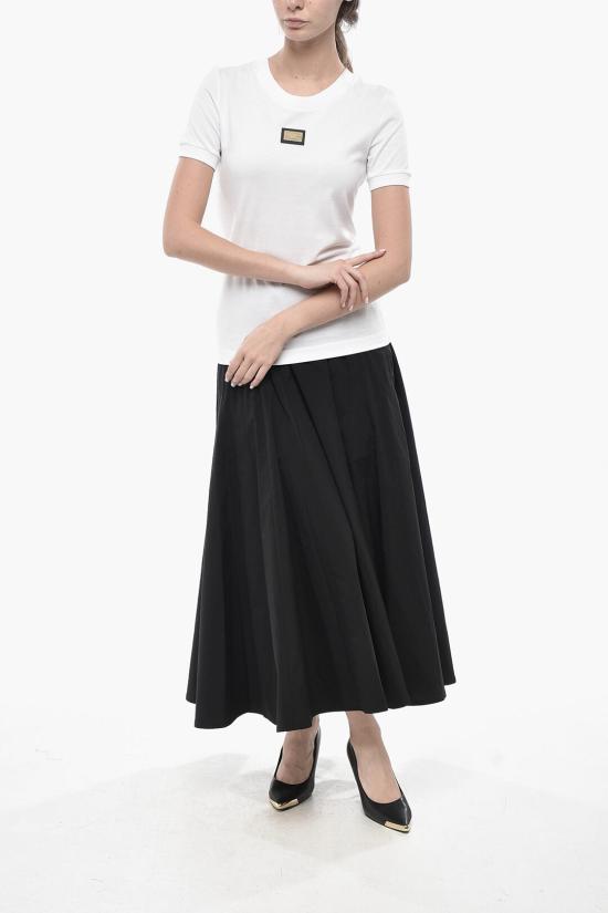  돌체앤가바나 반팔 티셔츠 F8N08TFU7EQW0800 White - DOLCE & GABBANA