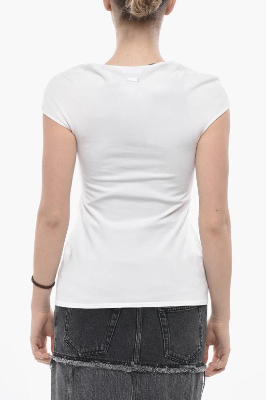  살바토레 페라가모 민소매 티셔츠 112760 E 772711 NERO WHITE - SALVATORE FERRAGAMO