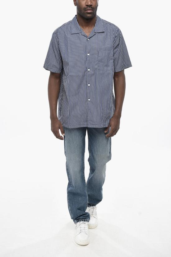  논네이티브 긴팔 셔츠 NN S4410NAVY Blue - NONNATIVE
