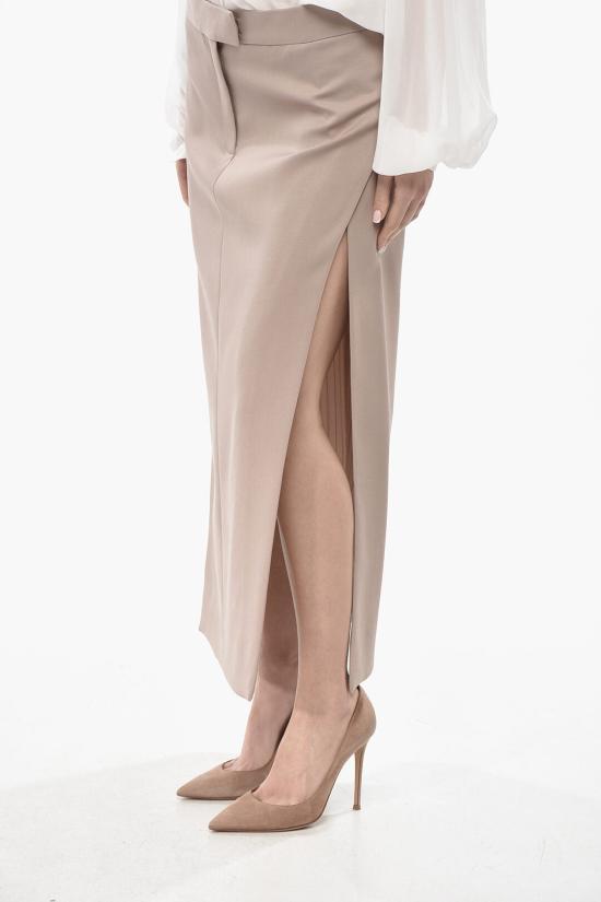  디 아티코 롱 스커트 241WCS186 W046 198 Pink - THE ATTICO