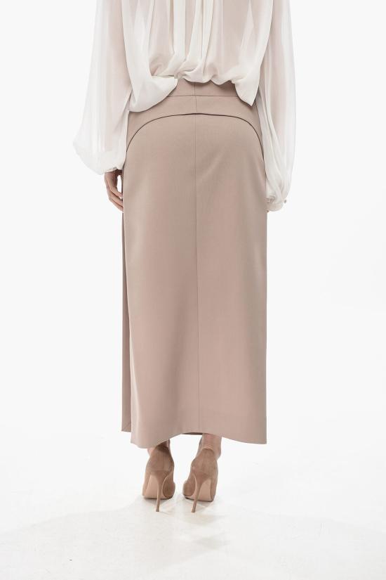  디 아티코 롱 스커트 241WCS186 W046 198 Pink - THE ATTICO