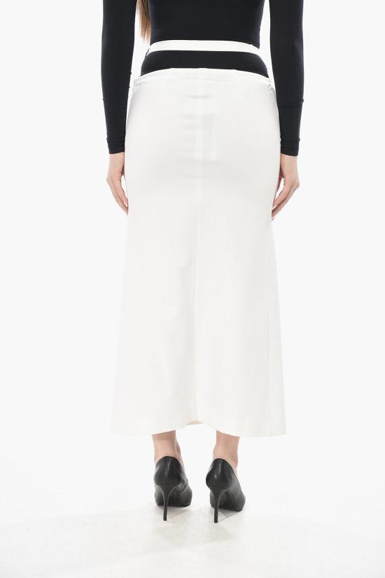  디 아티코 롱 스커트 241WCS195 RY02 001 White - THE ATTICO