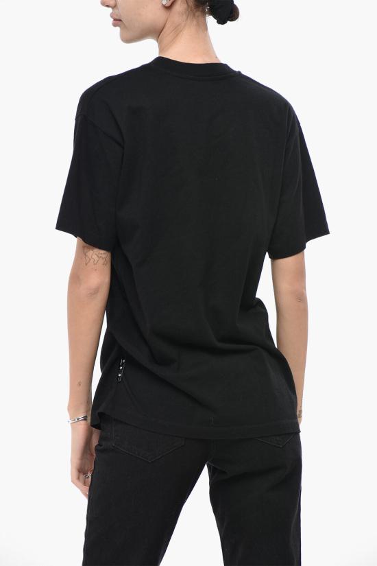  오프화이트 반팔 티셔츠 OWAA078C99JER0011000 Black - OFF WHITE