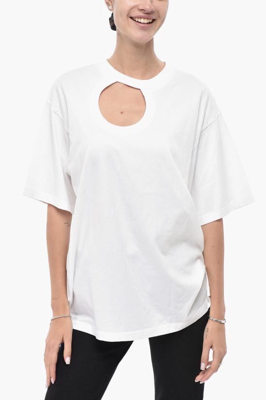 오프화이트 반팔 티셔츠 OWAA078C99JER0010100 White