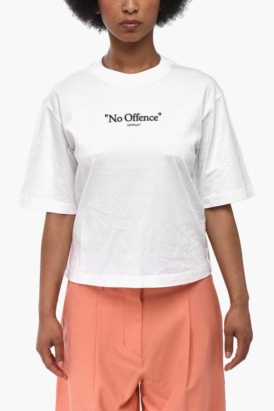  오프화이트 반팔 티셔츠 OWAA124F23JER0010110 White