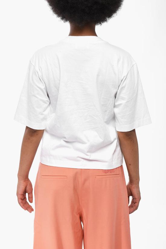  오프화이트 반팔 티셔츠 OWAA124F23JER0010110 White - OFF WHITE