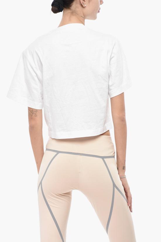  오프화이트 반팔 티셔츠 OWAA090F23JER0060110 White - OFF WHITE