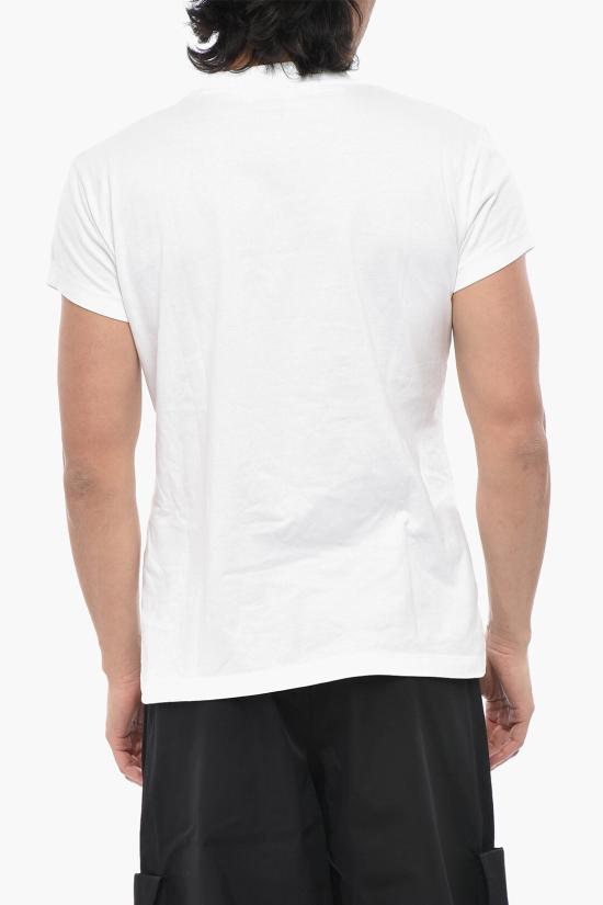  오프화이트 반팔 티셔츠 OMAA162F23JER0040110 White - OFF WHITE
