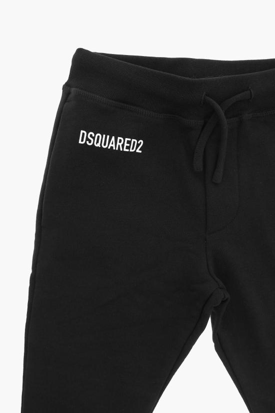  [키즈] 디스퀘어드2 스트레이트 팬츠 DQ2527 D003G DQ900 Black - DSQUARED2