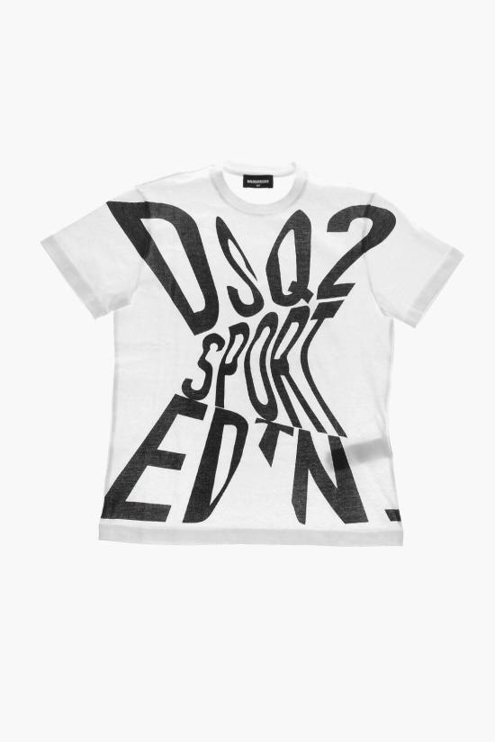  [키즈] 디스퀘어드2 티셔츠 DQ2525 D00MV DQ100 Black White