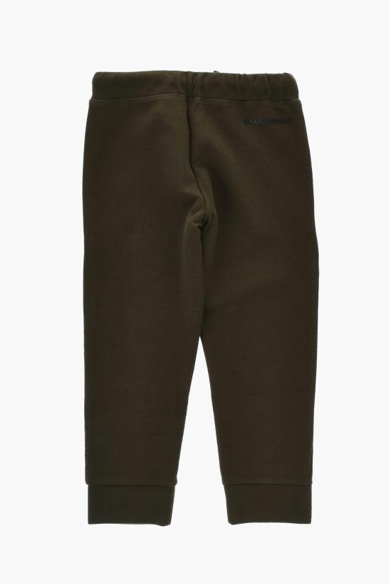  [키즈] 디스퀘어드2 스트레이트 팬츠 DQ2458 D0A9Q DQ558 Military Green - DSQUARED2