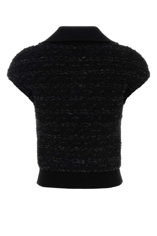 25FW 발망 스웨터 FF0GB025KJ16 0PA Black - BALMAIN