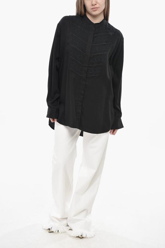  이자벨마랑 셔츠 HT0316FA B1J04E 01BK Black - ISABEL MARANT