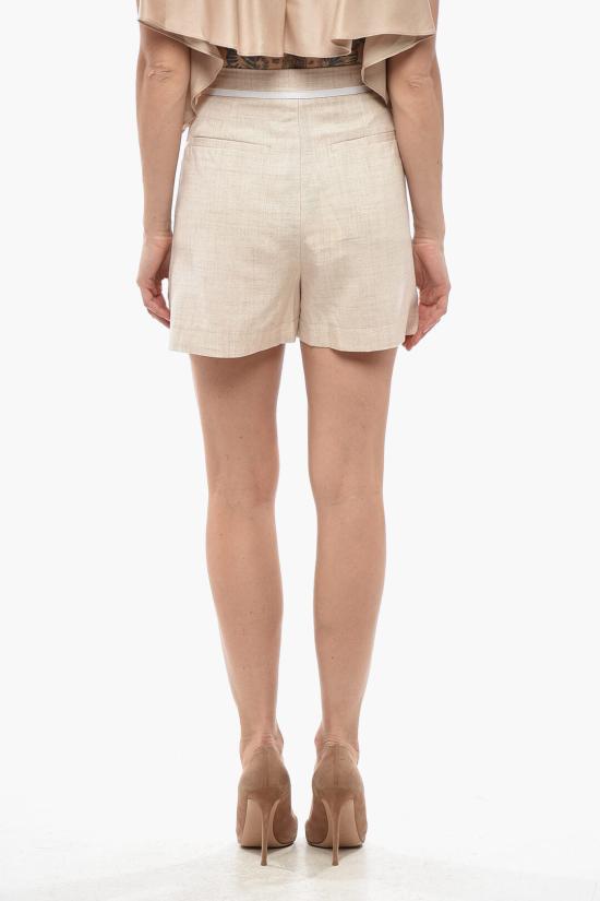  스텔라 맥카트니 숏팬츠 603134SMB619711 Beige - STELLA MCCARTNEY