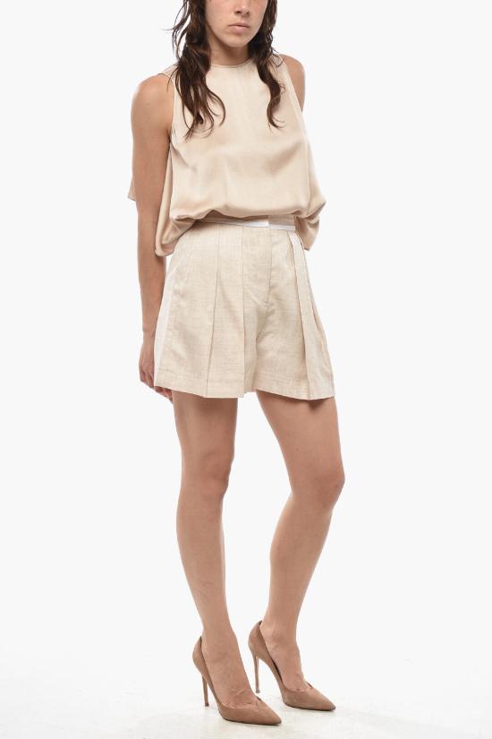  스텔라 맥카트니 숏팬츠 603134SMB619711 Beige - STELLA MCCARTNEY