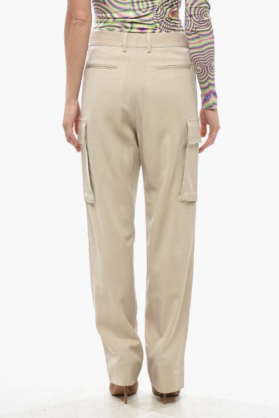  스텔라 맥카트니 스트레이트 팬츠 603076SPA039740 Beige - STELLA MCCARTNEY