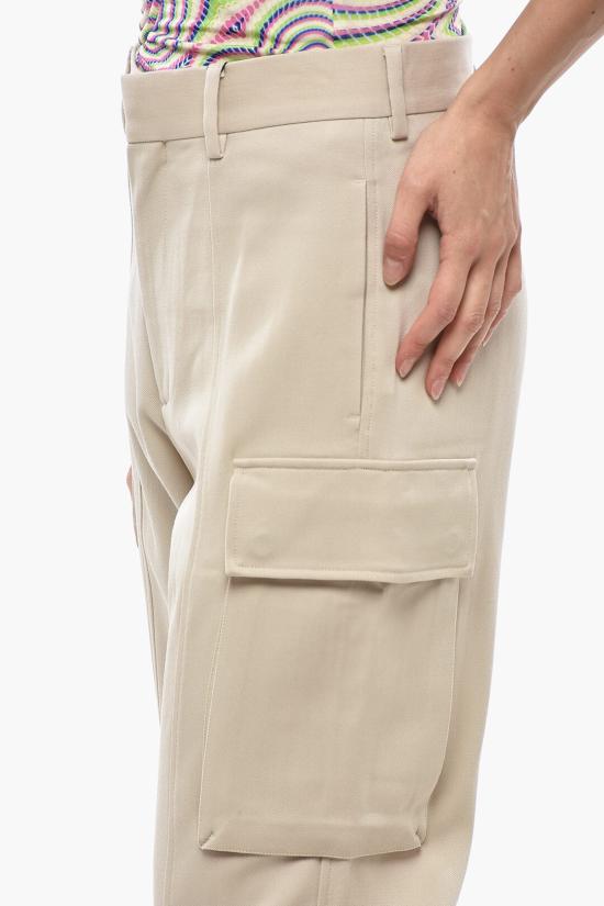  스텔라 맥카트니 스트레이트 팬츠 603076SPA039740 Beige - STELLA MCCARTNEY