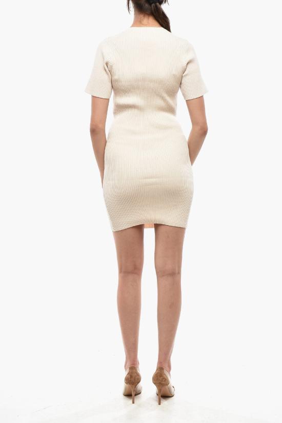  스텔라 맥카트니 미디 원피스 602962S22459561 Beige - STELLA MCCARTNEY