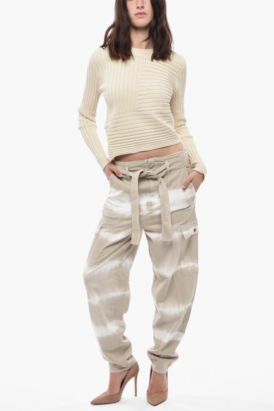 스텔라 맥카트니 스트레이트 팬츠 602997SOH302743 Beige - STELLA MCCARTNEY