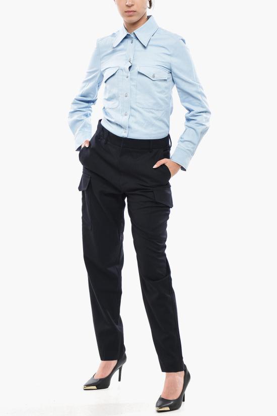  스텔라 맥카트니 스트레이트 팬츠 602088SLO044101 Blue - STELLA MCCARTNEY