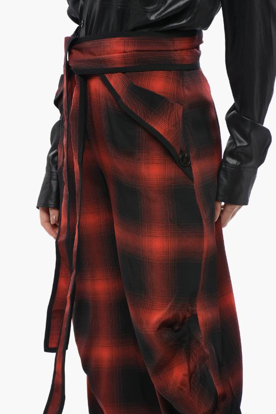  스텔라 맥카트니 스트레이트 팬츠 602016SPA391068 Red - STELLA MCCARTNEY