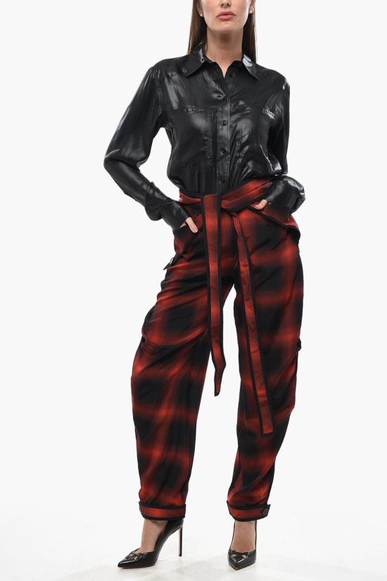  스텔라 맥카트니 스트레이트 팬츠 602016SPA391068 Red - STELLA MCCARTNEY