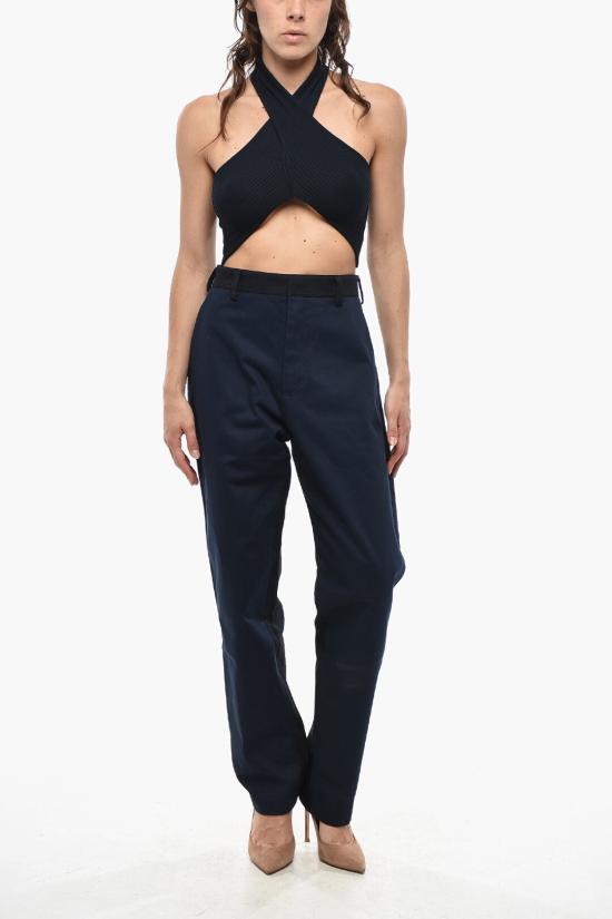  스텔라 맥카트니 스트레이트 팬츠 602089SPN062600 Blue - STELLA MCCARTNEY