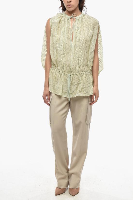  스텔라 맥카트니 블라우스 600957SOA453941 Green - STELLA MCCARTNEY