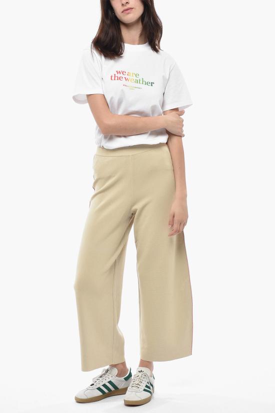  스텔라 맥카트니 스트레이트 팬츠 601730S21989561 Beige - STELLA MCCARTNEY