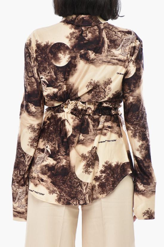  오프화이트 셔츠 OWGA084F20FAB0016160 Beige - OFF WHITE