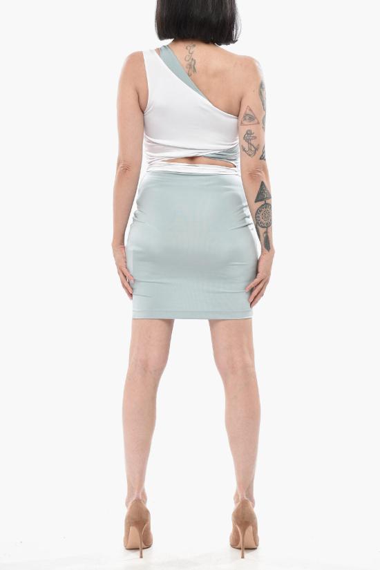  오프화이트 숏 원피스 OWDB499G23JER0014000 Light blue - OFF WHITE