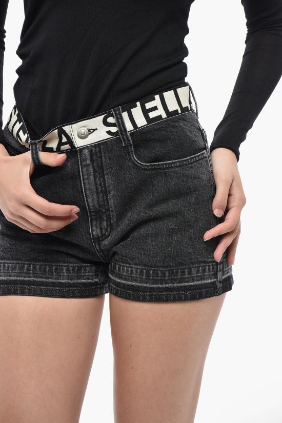  스텔라 맥카트니 데님 숏팬츠 600452SOH061004 Gray - STELLA MCCARTNEY