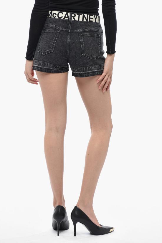  스텔라 맥카트니 데님 숏팬츠 600452SOH061004 Gray - STELLA MCCARTNEY