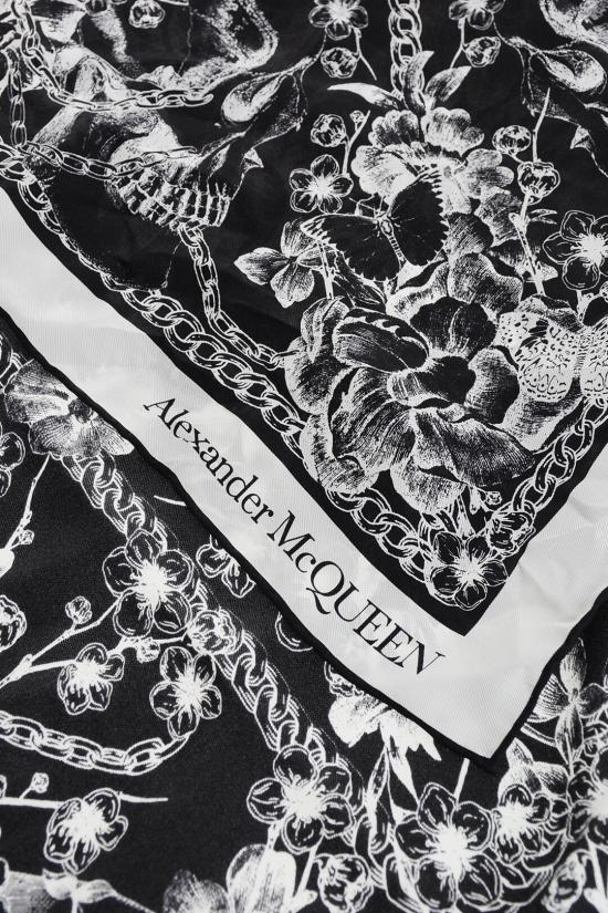  알렉산더 맥퀸 머플러/스카프 798464 3001Q 1078 30 Black White - ALEXANDER MCQUEEN